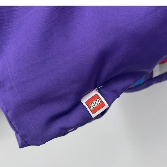 LEGO Puffer Jacket Coat Target Excls. Men's Large L Bl/Blue/Prple - Picture 3 of 5